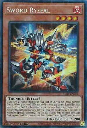 Sword Ryzeal [CRBR-EN001] Collector's Rare - Yu-Gi-Oh! - Card Brawlers | Quebec | Canada |