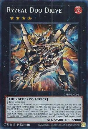 Ryzeal Duo Drive [CRBR-EN006] Collector's Rare - Yu-Gi-Oh! - Card Brawlers | Quebec | Canada |