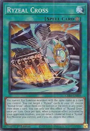 Ryzeal Cross [CRBR-EN009] Collector's Rare - Yu-Gi-Oh! - Card Brawlers | Quebec | Canada |