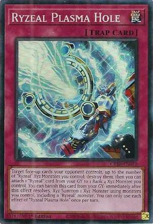 Ryzeal Plasma Hole [CRBR-EN010] Collector's Rare - Yu-Gi-Oh! - Card Brawlers | Quebec | Canada |
