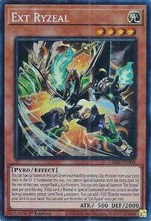Ext Ryzeal [CRBR-EN004] Collector's Rare - Yu-Gi-Oh! - Card Brawlers | Quebec | Canada |