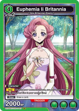 Euphemia li Britannia (047) (UE04BT/CGH-1-047) - UE04BT CODE GEASS Lelouch of the Rebellion Foil - UE04BT: CODE GEASS: Lelouch of the Rebellion - Card Brawlers | Quebec | Canada |