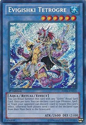 Evigishki Tetrogre [HA06-EN018] Secret Rare - Yu-Gi-Oh! - Card Brawlers | Quebec | Canada |