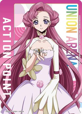 Action Point Card (AP04) (Euphemia li Britannia) (UE04BT/CGH-1-AP04) - UE04BT CODE GEASS Lelouch of the Rebellion Foil - UE04BT: CODE GEASS: Lelouch of the Rebellion - Card Brawlers | Quebec | Canada |