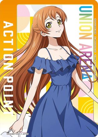 Action Point Card (AP05) (Shirley Fenette) (UE04BT/CGH-1-AP05) - UE04BT CODE GEASS Lelouch of the Rebellion Foil - UE04BT: CODE GEASS: Lelouch of the Rebellion - Card Brawlers | Quebec | Canada |