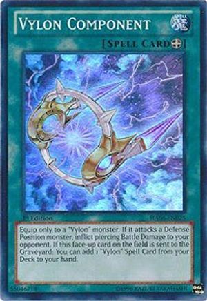 Vylon Component [HA06-EN025] Super Rare - Yu-Gi-Oh! - Card Brawlers | Quebec | Canada |