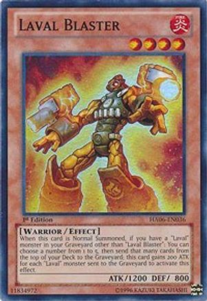 Laval Blaster [HA06-EN036] Super Rare - Yu-Gi-Oh! - Card Brawlers | Quebec | Canada |