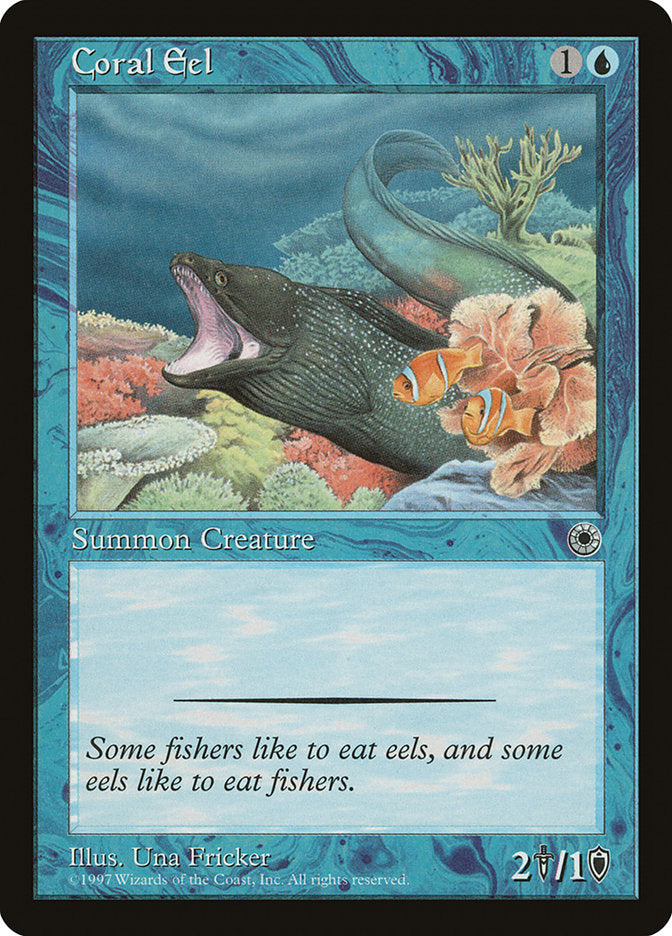 Coral Eel [Portal] - Magic: The Gathering - Card Brawlers | Quebec | Canada |