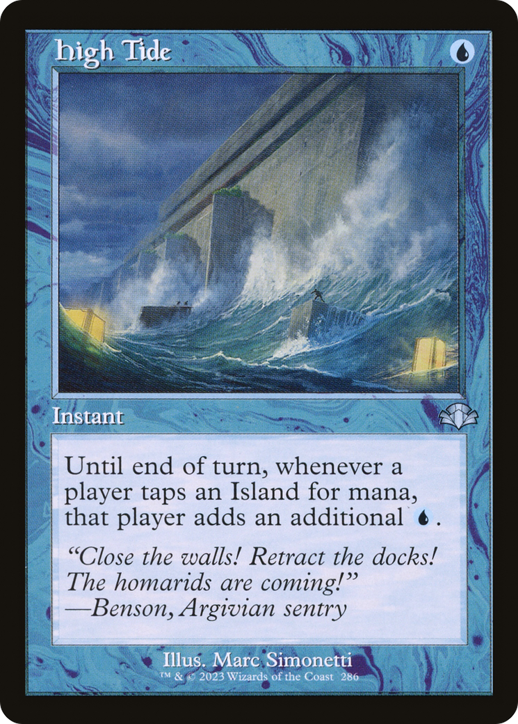 High Tide (Retro) [Dominaria Remastered] - Magic: The Gathering - Card Brawlers | Quebec | Canada |