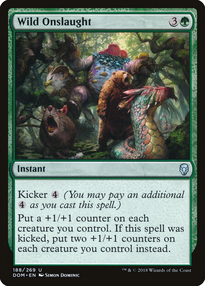 Wild Onslaught [Dominaria] - Magic: The Gathering - Card Brawlers | Quebec | Canada |