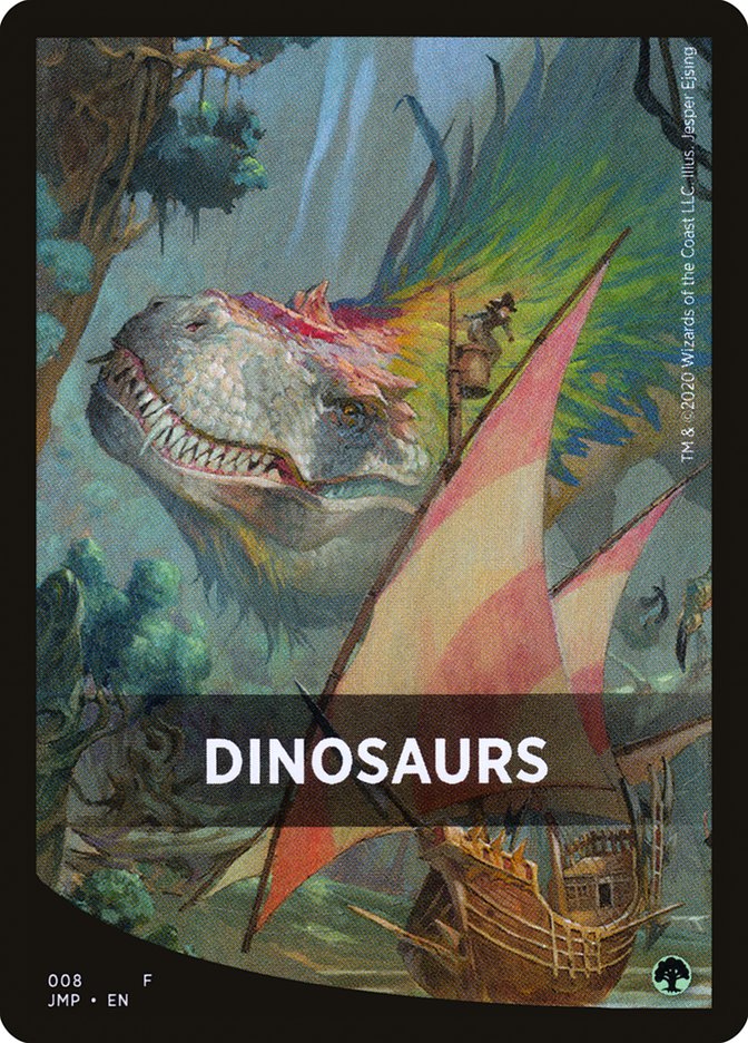 Dinosaurs Theme Card [Jumpstart Front Cards] - Magic: The Gathering - Card Brawlers | Quebec | Canada |