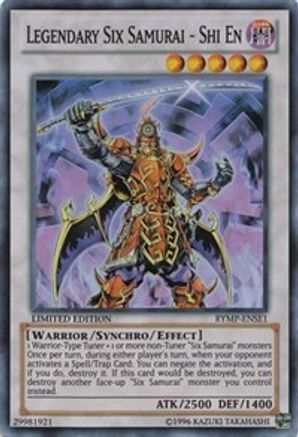 Legendary Six Samurai - Shi En [RYMP-ENSE1] Super Rare - Yu-Gi-Oh! - Card Brawlers | Quebec | Canada |