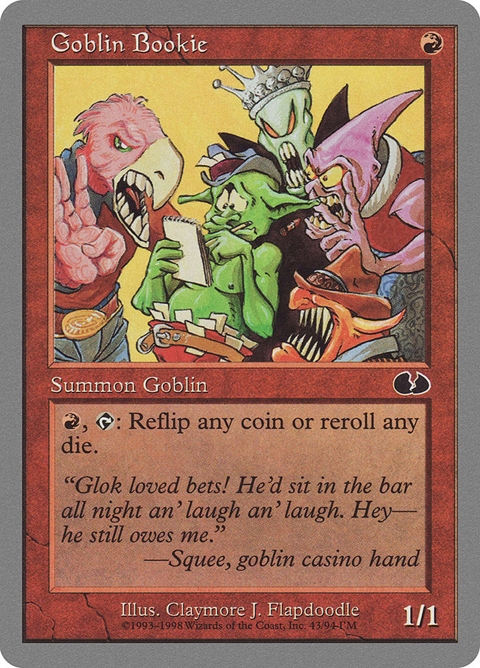 Goblin Bookie [Unglued] - Magic: The Gathering - Card Brawlers | Quebec | Canada |