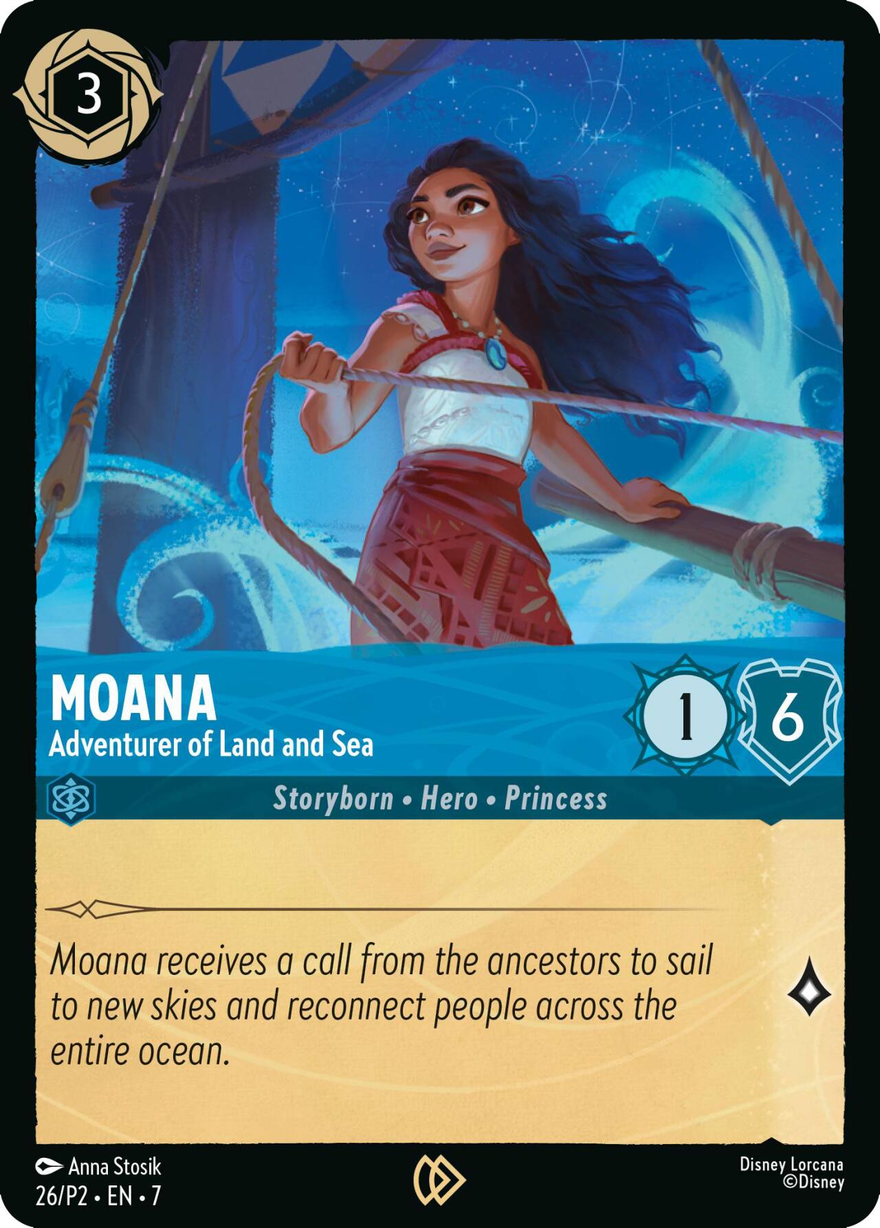 Moana - Adventurer of Land and Sea (26) [Promo Cards] - Disney - Card Brawlers | Quebec | Canada |