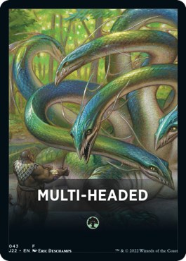 Multi-Headed Theme Card [Jumpstart 2022 Front Cards] - Magic: The Gathering - Card Brawlers | Quebec | Canada |