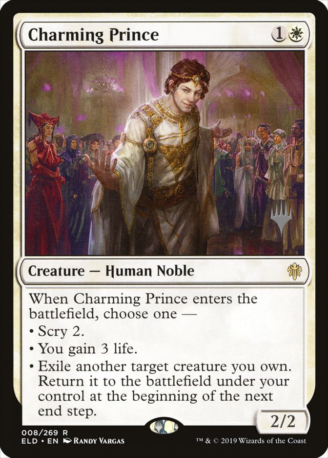 Charming Prince (Promo Pack) [Throne of Eldraine Promos] - Magic: The Gathering - Card Brawlers | Quebec | Canada |