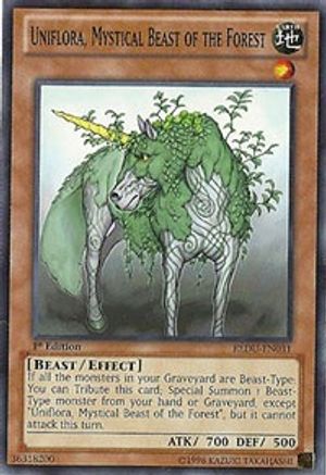 Uniflora, Mystical Beast of the Forest [REDU-EN031] Common - Yu-Gi-Oh! - Card Brawlers | Quebec | Canada |
