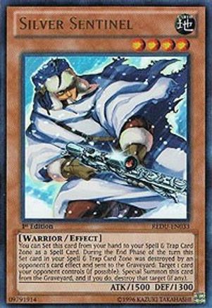 Silver Sentinel [REDU-EN033] Ultra Rare - Yu-Gi-Oh! - Card Brawlers | Quebec | Canada |