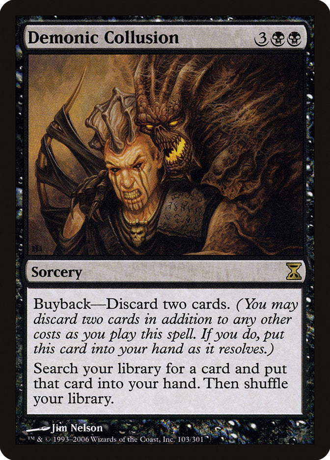 Demonic Collusion [Time Spiral] - Magic: The Gathering - Card Brawlers | Quebec | Canada |