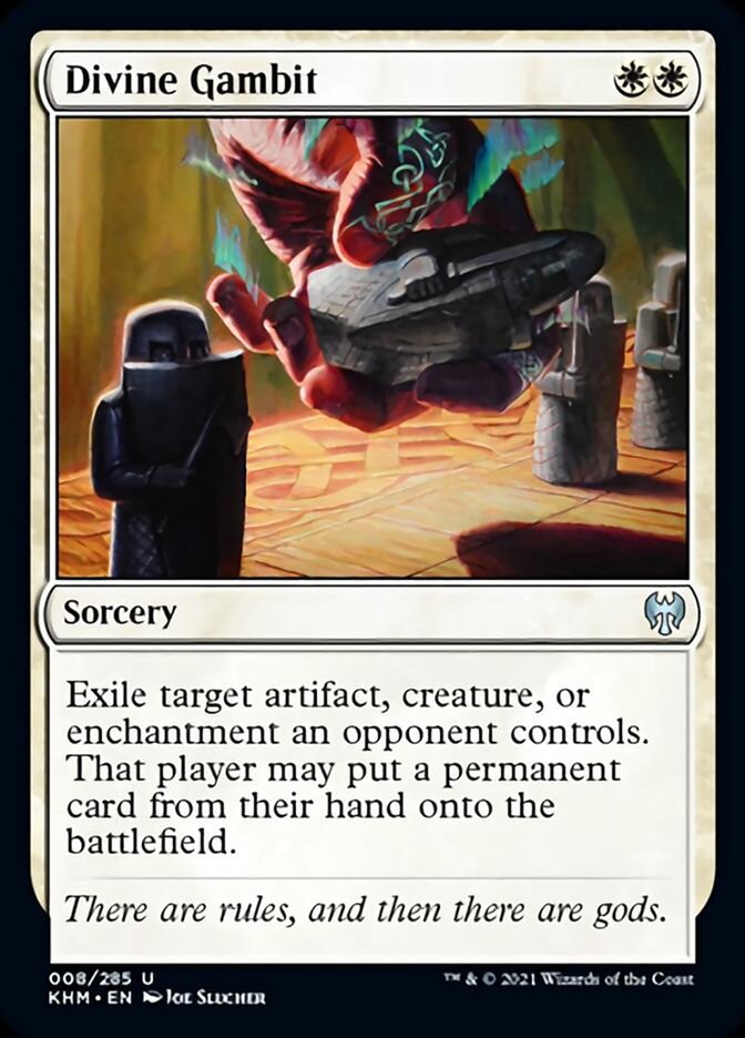 Divine Gambit [Kaldheim] - Magic: The Gathering - Card Brawlers | Quebec | Canada |