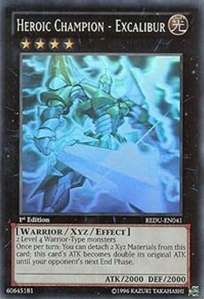 Heroic Champion - Excalibur [REDU-EN041] Ghost Rare