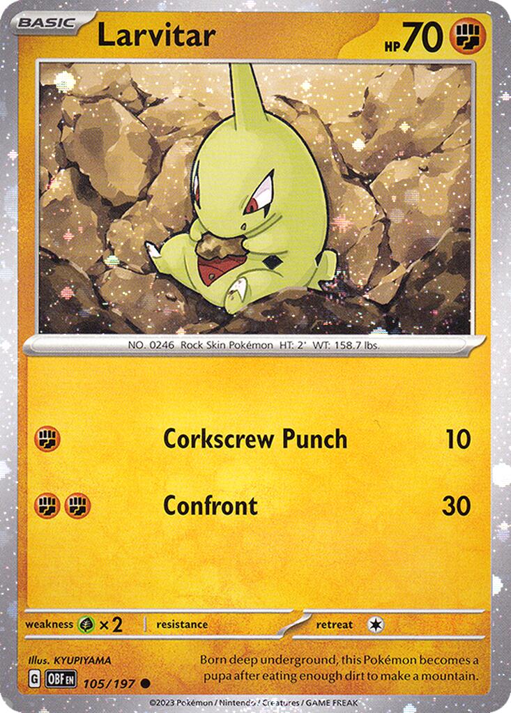 Larvitar (105/197) (Cosmos Holo) [Miscellaneous Cards] - Pokémon - Card Brawlers | Quebec | Canada |