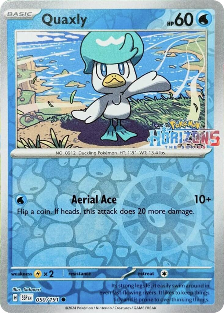 Quaxly (050/191) (Pokemon Horizons Stamp) [Miscellaneous Cards] - Pokémon - Card Brawlers | Quebec | Canada |