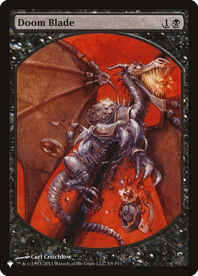 Doom Blade [The List] - Magic: The Gathering - Card Brawlers | Quebec | Canada |