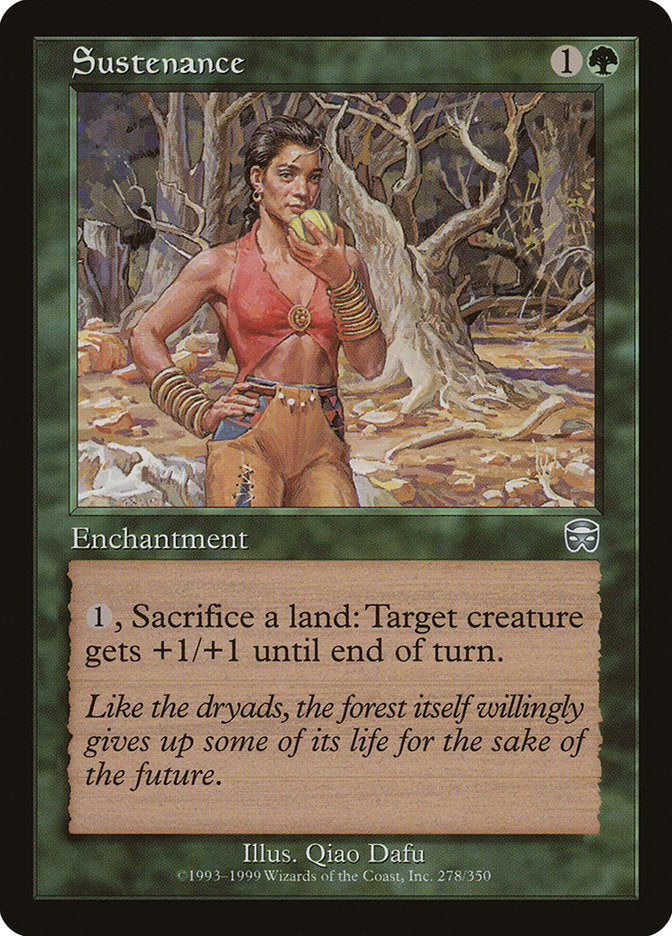 Sustenance [Mercadian Masques] - Magic: The Gathering - Card Brawlers | Quebec | Canada |