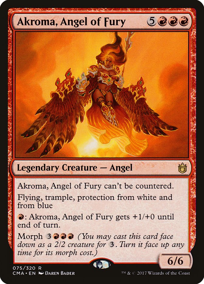 Akroma, Angel of Fury [Commander Anthology] - Magic: The Gathering - Card Brawlers | Quebec | Canada |