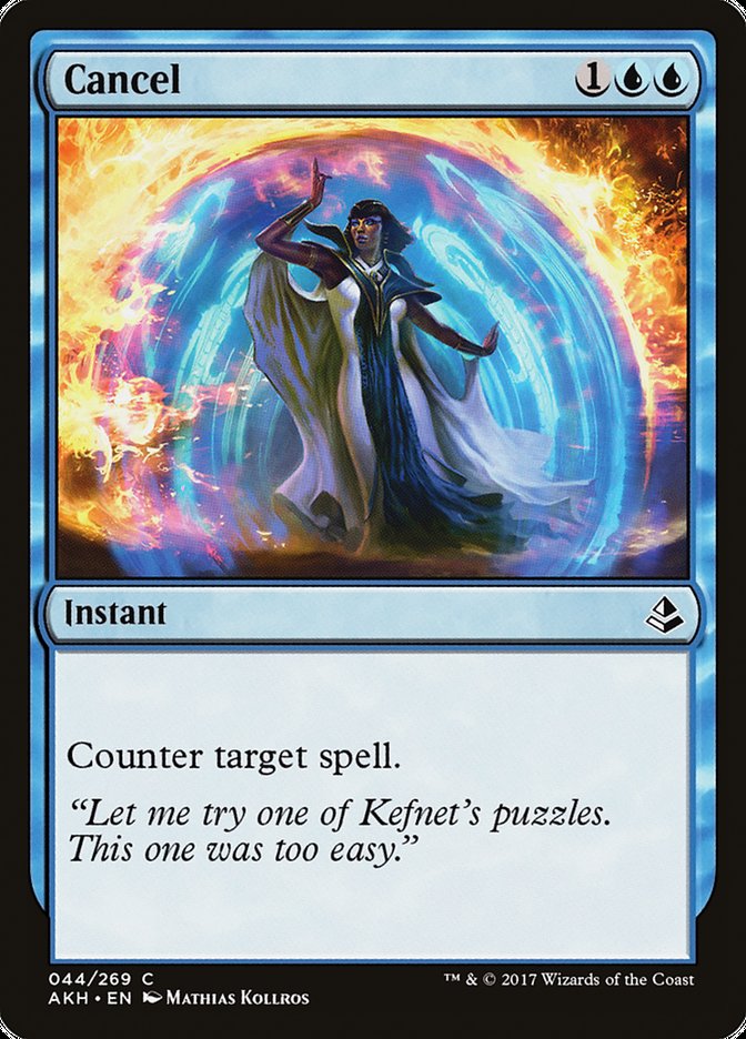 Cancel [Amonkhet] - Magic: The Gathering - Card Brawlers | Quebec | Canada |