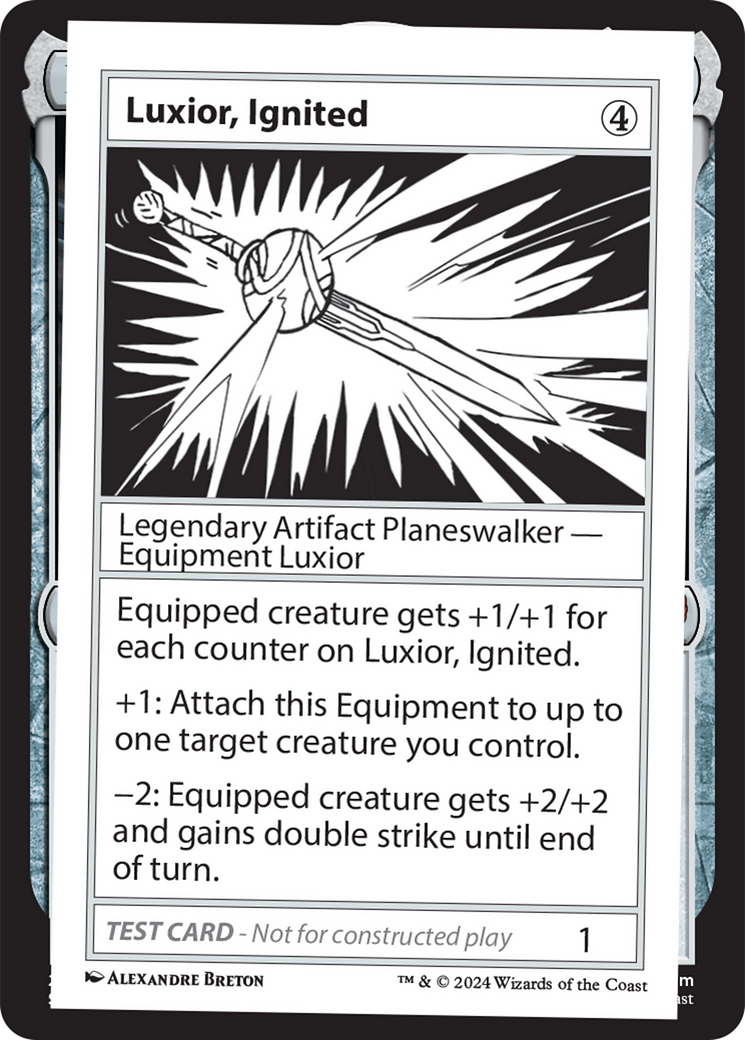 Luxior, Ignited [Mystery Booster 2 Playtest Cards] - Magic: The Gathering - Card Brawlers | Quebec | Canada |