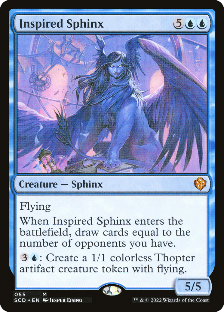 Inspired Sphinx [Starter Commander Decks] - Magic: The Gathering - Card Brawlers | Quebec | Canada |