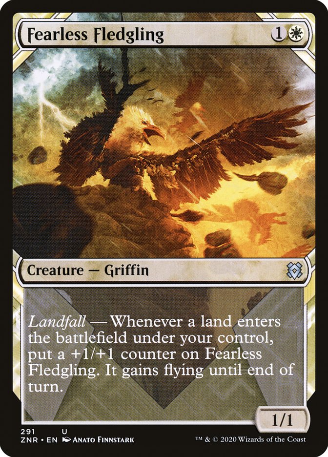 Fearless Fledgling (Showcase) [Zendikar Rising] - Magic: The Gathering - Card Brawlers | Quebec | Canada |