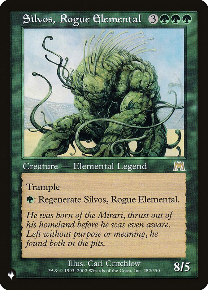 Silvos, Rogue Elemental [The List] - Magic: The Gathering - Card Brawlers | Quebec | Canada |