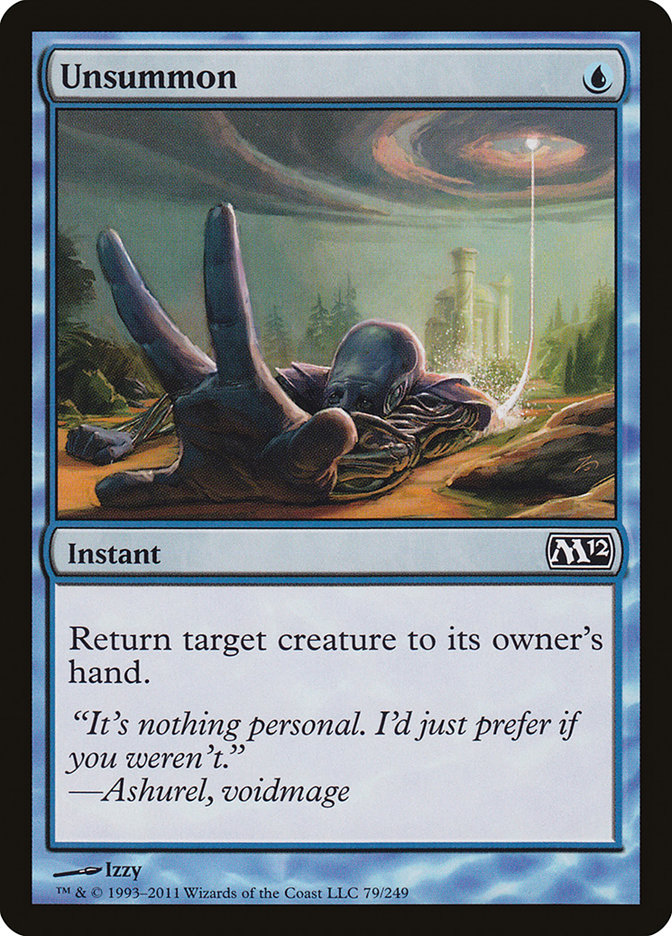 Unsummon [Magic 2012] - Magic: The Gathering - Card Brawlers | Quebec | Canada |