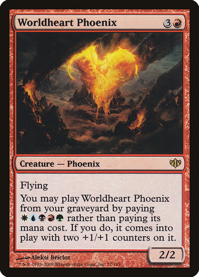 Worldheart Phoenix [Conflux] - Magic: The Gathering - Card Brawlers | Quebec | Canada |