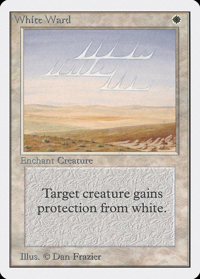 White Ward [Unlimited Edition] - Magic: The Gathering - Card Brawlers | Quebec | Canada |