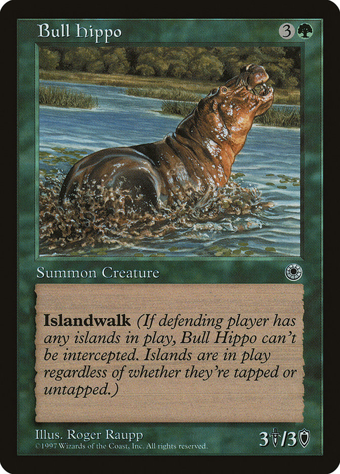 Bull Hippo [Portal Demo Game] - Magic: The Gathering - Card Brawlers | Quebec | Canada |