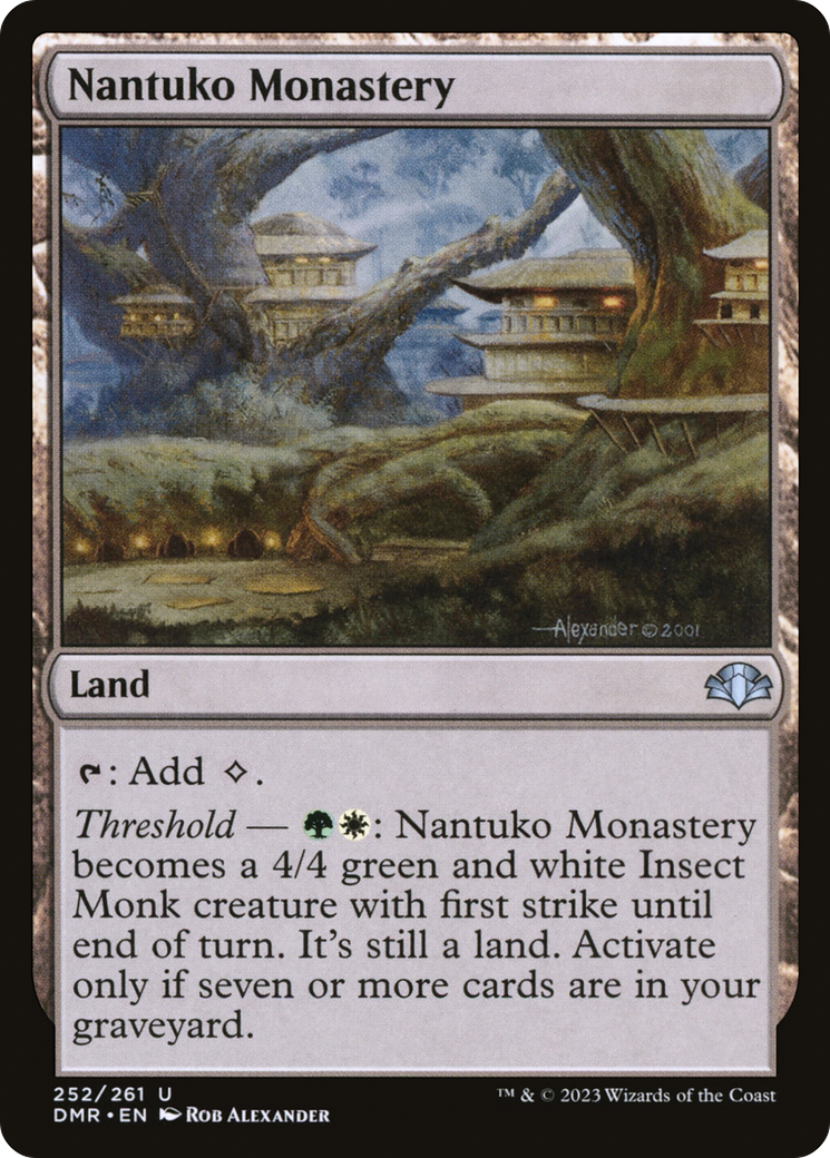 Nantuko Monastery [Dominaria Remastered] - Magic: The Gathering - Card Brawlers | Quebec | Canada |