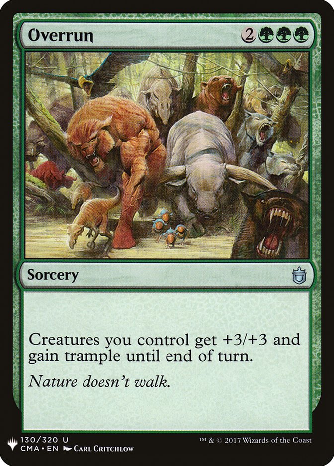 Overrun [Mystery Booster] - Magic: The Gathering - Card Brawlers | Quebec | Canada |