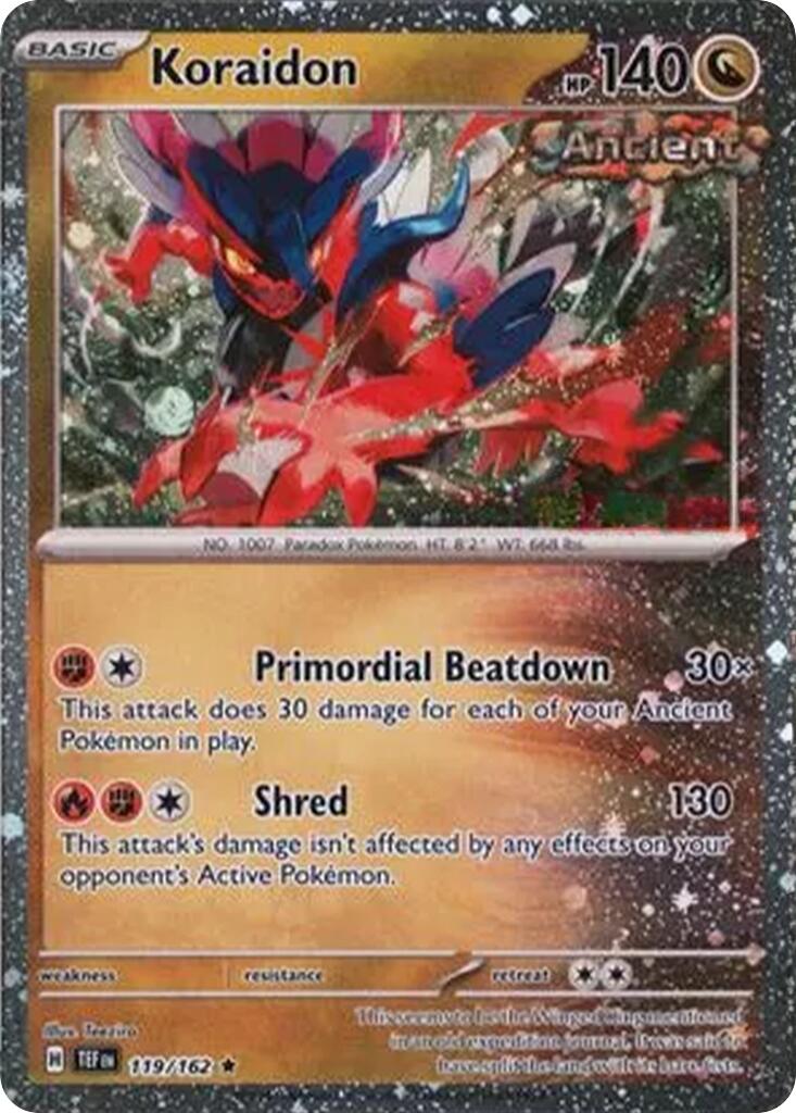 Koraidon (119/162) (Cosmos Holo) [Miscellaneous Cards] - Pokémon - Card Brawlers | Quebec | Canada |