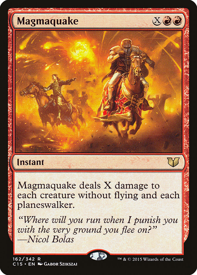 Magmaquake [Commander 2015] - Magic: The Gathering - Card Brawlers | Quebec | Canada |