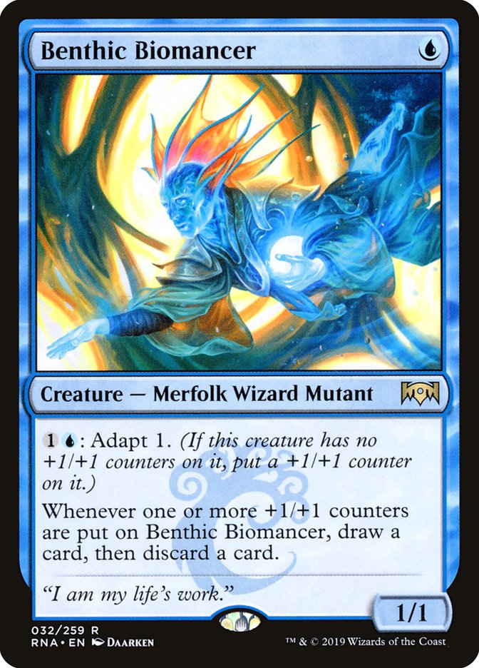 Benthic Biomancer [Ravnica Allegiance] - Magic: The Gathering - Card Brawlers | Quebec | Canada |