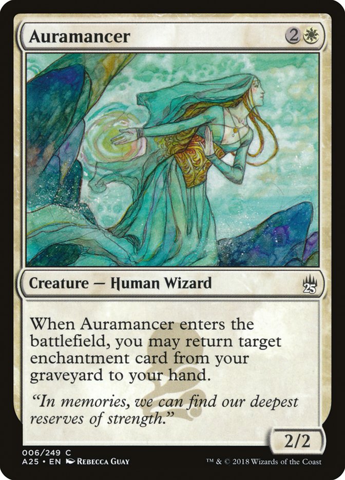 Auramancer [Masters 25] - Magic: The Gathering - Card Brawlers | Quebec | Canada |