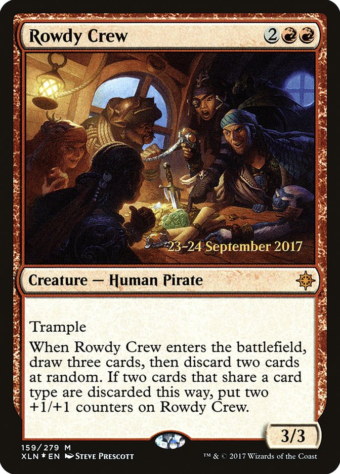 Rowdy Crew [Ixalan Prerelease Promos] - Magic: The Gathering - Card Brawlers | Quebec | Canada |