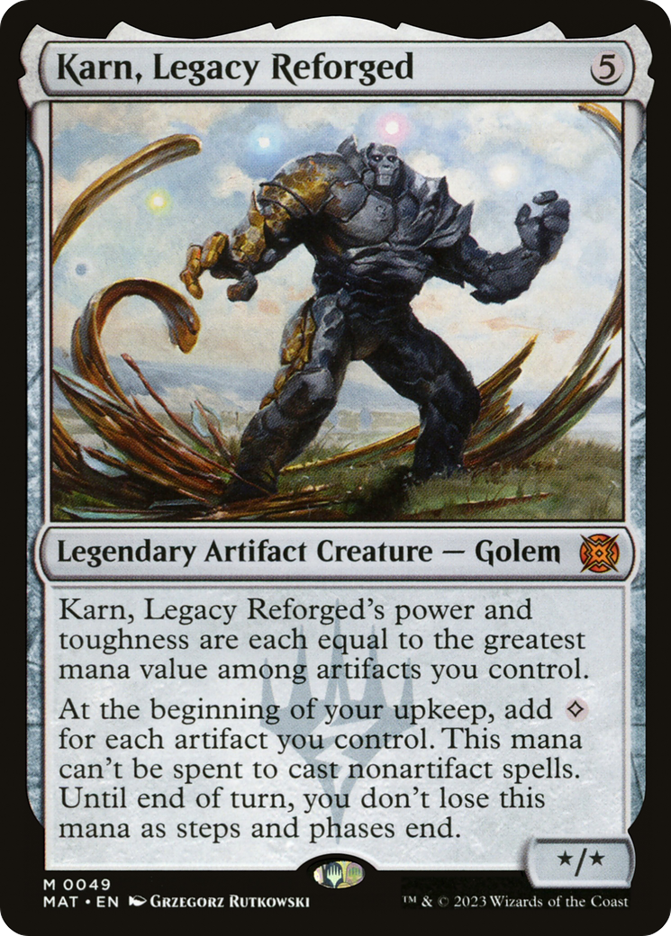 Karn, Legacy Reforged [March of the Machine: The Aftermath] - Magic: The Gathering - Card Brawlers | Quebec | Canada |