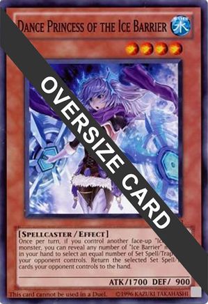 Dance Princess of the Ice Barrier (Oversized) [STBL-EN033] Promo - Yu-Gi-Oh! - Card Brawlers | Quebec | Canada |
