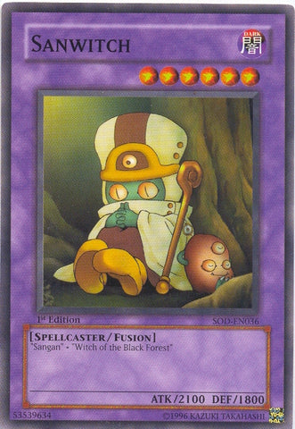 Sanwitch [SOD-EN036] Common - Yu-Gi-Oh! - Card Brawlers | Quebec | Canada |