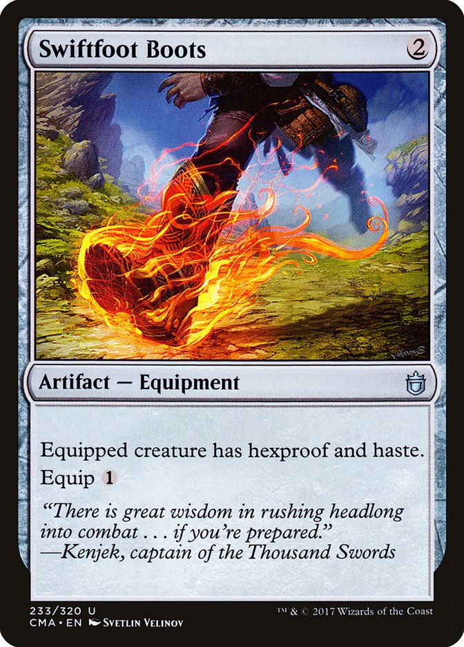 Swiftfoot Boots [Commander Anthology] - Magic: The Gathering - Card Brawlers | Quebec | Canada |